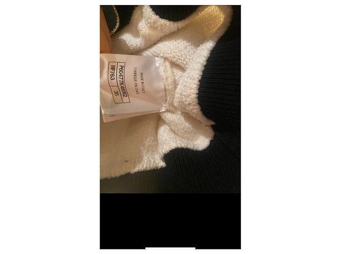 Chanel Conjunto cardigã e calça Bege - vista 10