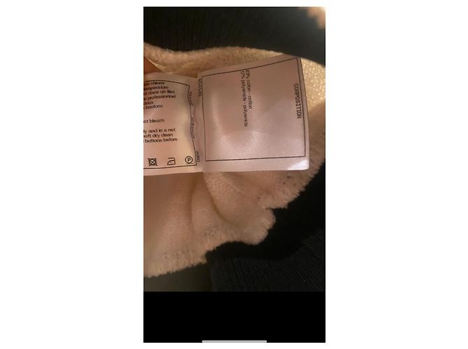 Chanel Conjunto cardigã e calça Bege - vista 4