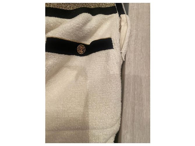 Chanel Conjunto cardigã e calça Bege - vista 9