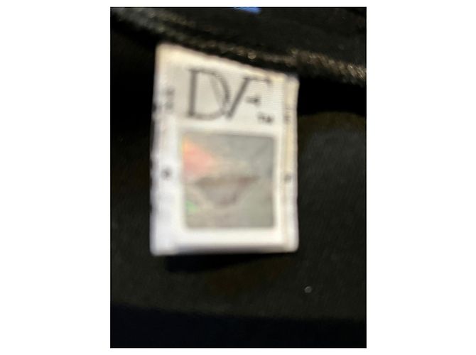 Diane Von Furstenberg Lana DvF Mae Mikado/gonna in misto seta colorblock Nero Multicolore - vista 10