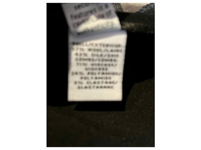 Diane Von Furstenberg Lana DvF Mae Mikado/gonna in misto seta colorblock Nero Multicolore - vista 9