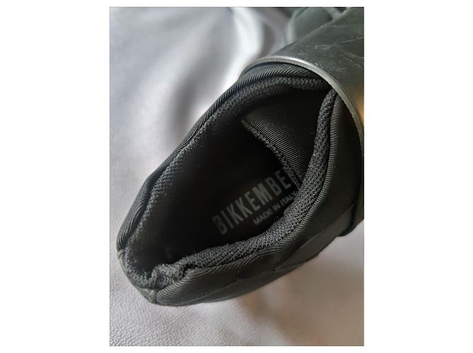 Dirk Bikkenbergs Sneakers Dirk Bikkembergs in pelle e tessuto nero Taglia 42 - vista 7