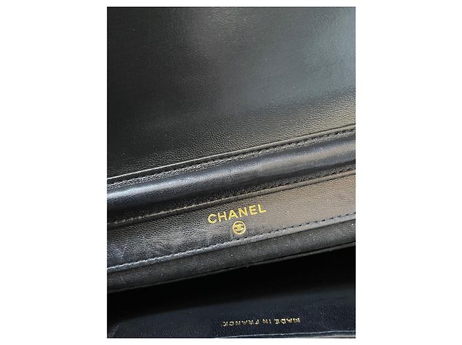Chanel Wallet on chain double c Negro - vista 6