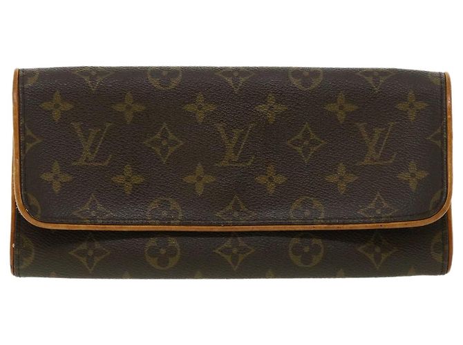 LOUIS VUITTON Pochette con monogramma Twin GM Borsa a tracolla M51852 LV Auth em3387 - vista 2