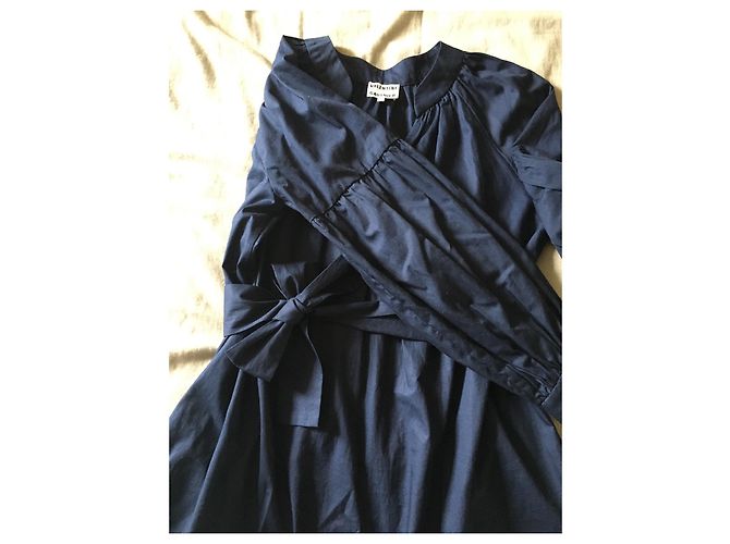 Tunika-Bluse Valentine Gauthier Marineblau - Ansicht 5
