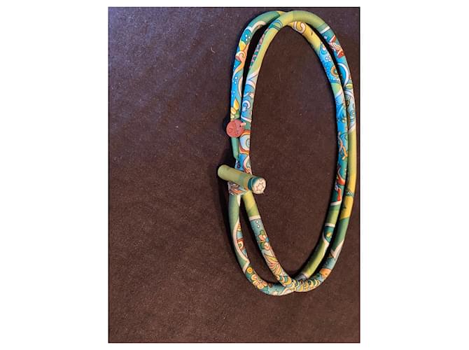 Constance Hermès pulseira e colar. Hermes Verde - vista 4
