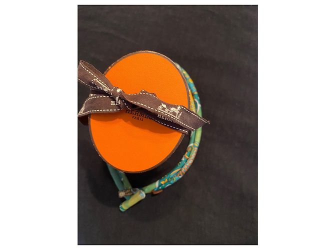 Constance Hermès pulseira e colar. Hermes Verde - vista 5