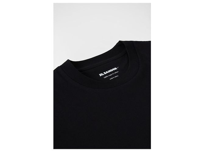 T-shirt Jil Sander nera in cotone XL Nero - vista 4