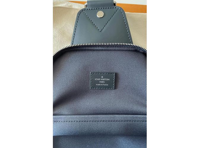 Louis Vuitton Gray checkerboard sling bag Dark grey - view 4