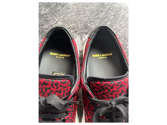 Sneakers Saint Laurent in pelle Multicolore - vista 2