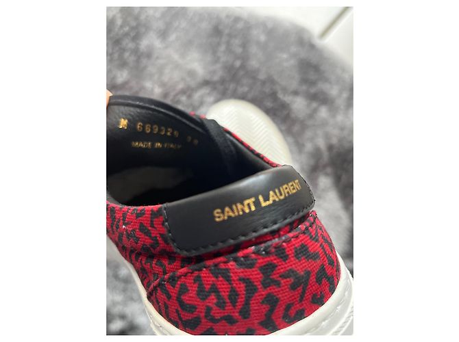 Sneakers Saint Laurent in pelle Multicolore - vista 4