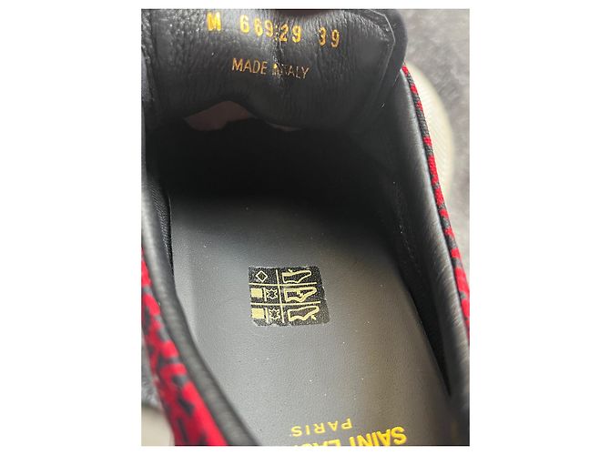 Sneakers Saint Laurent in pelle Multicolore - vista 6