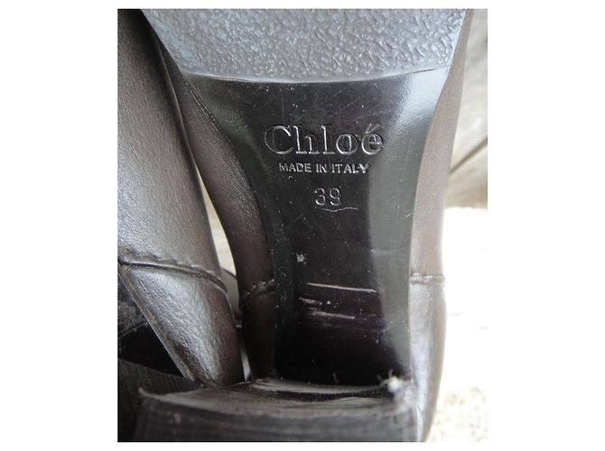 Botas chloé p 39 Nueva condición Castaño - vista 7