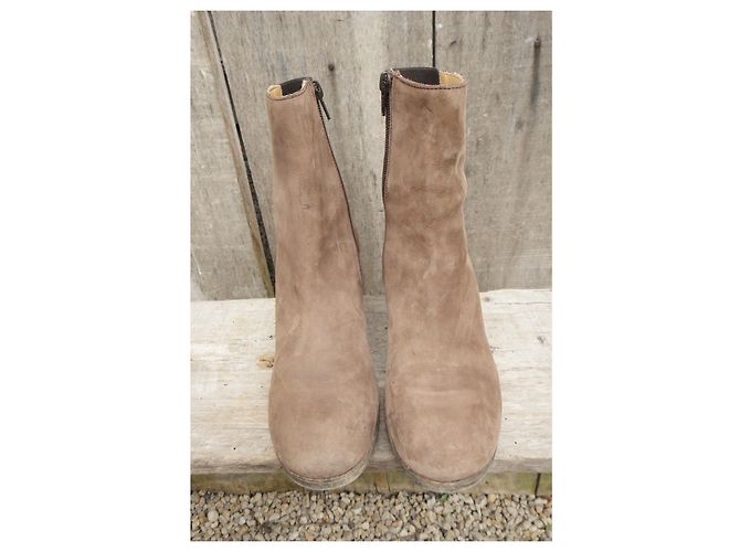 Mm6 Botas MM Maison Martin Margiela p 37 Beige - vista 3