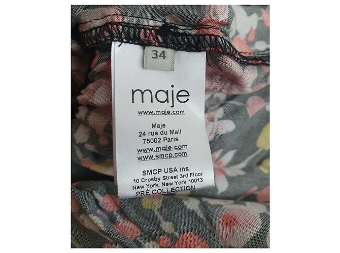 Maje Camicetta floreale in viscosa Multicolore - vista 6