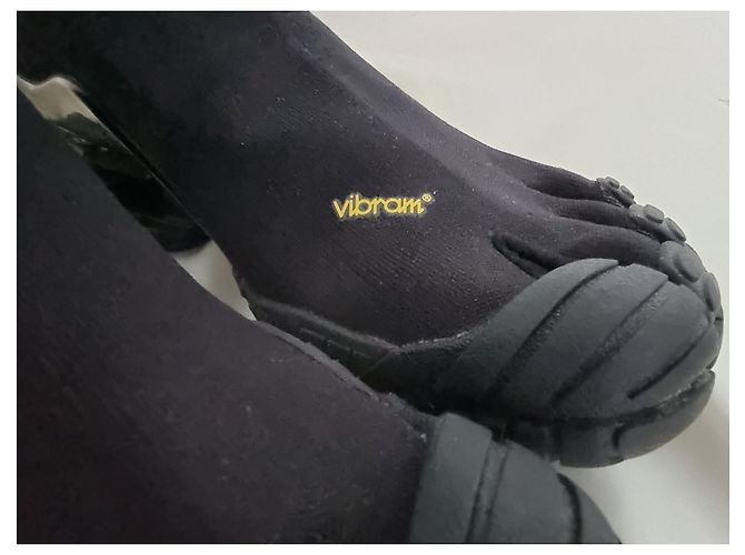 Sneakers alte Balenciaga x Vibram Nere Nero - vista 4