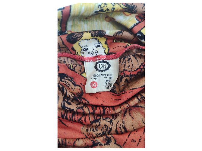 Autre Marque C&A Oberteil aus Nylon mehrfarbig Mehrfarben - Ansicht 5
