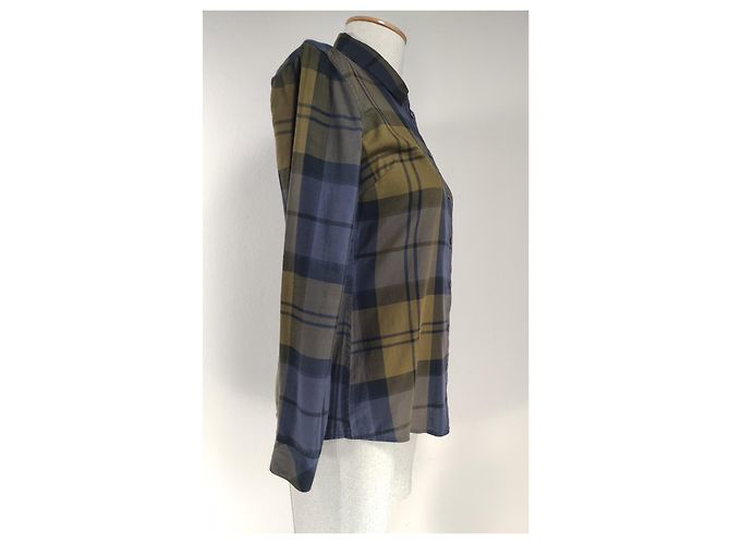 Barbour Camisa Tartán Verde de Algodón Multicolor - vista 2