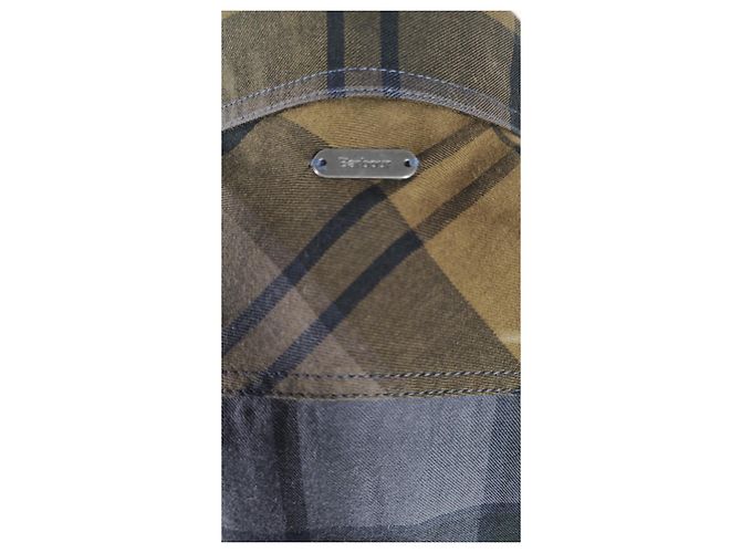 Barbour Camisa Tartán Verde de Algodón Multicolor - vista 4