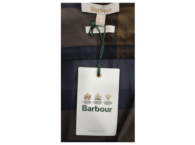 Barbour Camisa Tartán Verde de Algodón Multicolor - vista 5