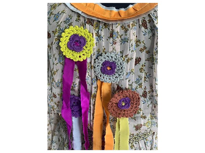 Camicetta di seta floreale Philosophy Di Alberta Ferretti Multicolore - vista 14