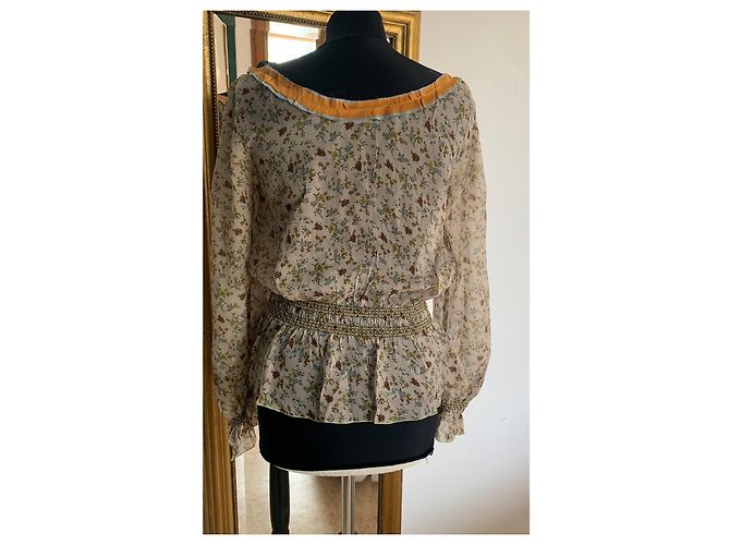 Camicetta di seta floreale Philosophy Di Alberta Ferretti Multicolore - vista 3