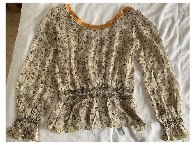 Camicetta di seta floreale Philosophy Di Alberta Ferretti Multicolore - vista 7