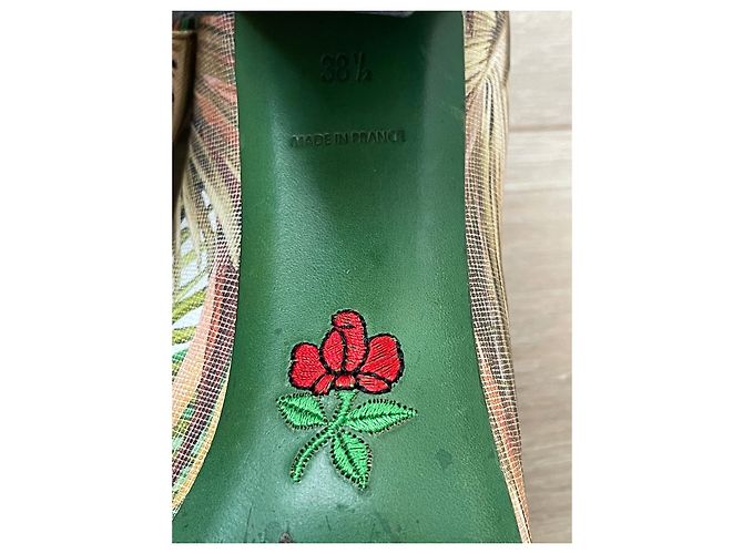 Stivaletti in pelle Free Lance multicolore - vista 4