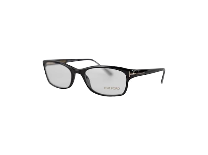 Tom Ford Rectangular Eyeglasses Black - view 2