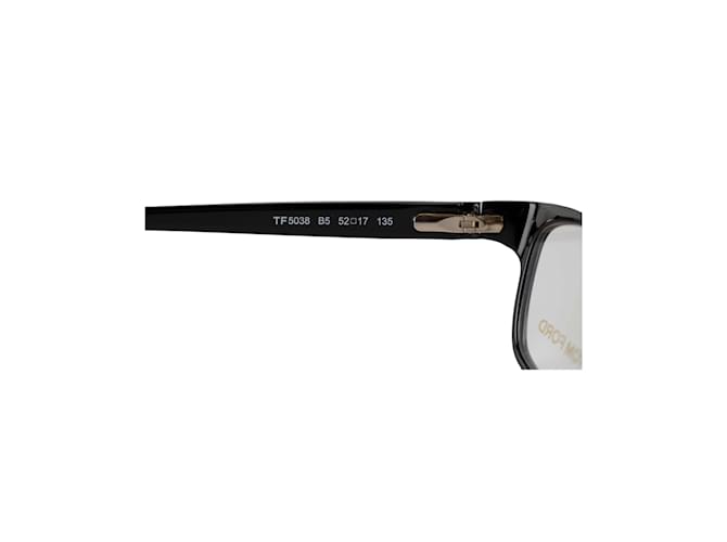 Tom Ford Rectangular Eyeglasses Black - view 7