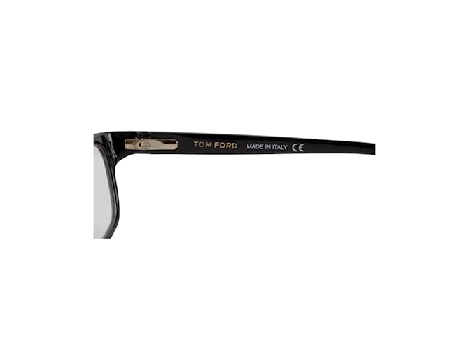 Tom Ford Rectangular Eyeglasses Black - view 8