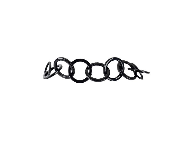 Miu Miu Loop-Halskette Schwarz - Ansicht 5