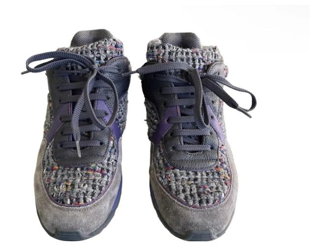 SNEAKERS CHANEL TWEED Multicolore - vista 2