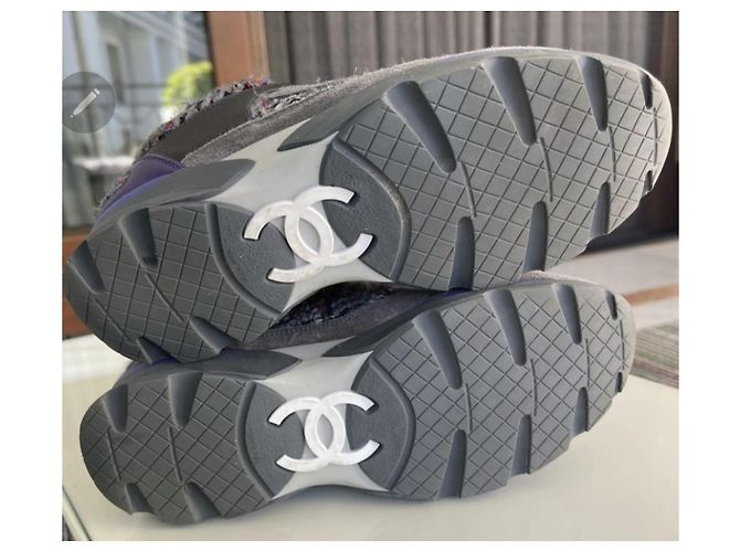 SNEAKERS CHANEL TWEED Multicolore - vista 4