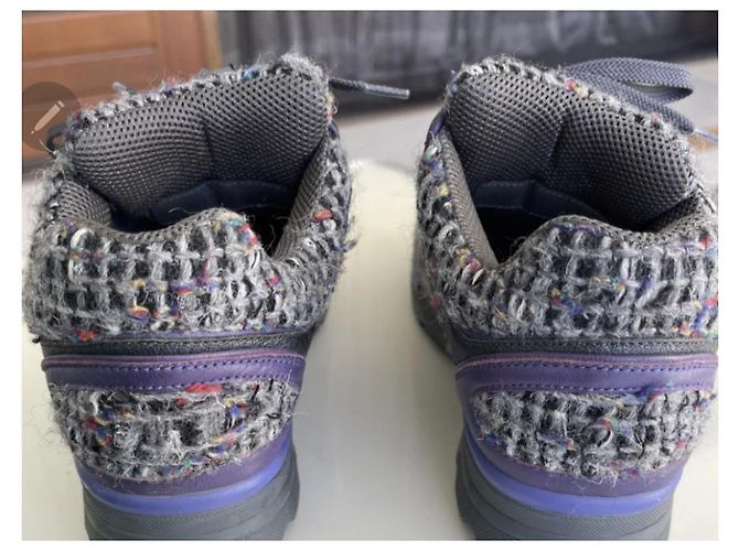 SNEAKERS CHANEL TWEED Multicolore - vista 5