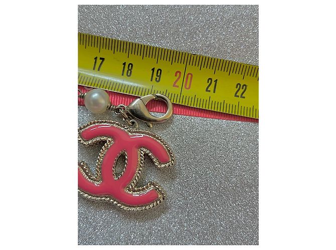 Chanel CC Logo Perlenarmband mehrfarbig Mehrfarben - Ansicht 3