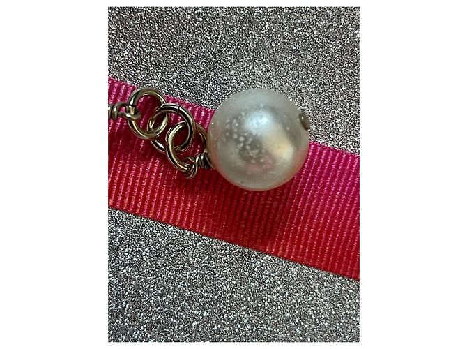 Chanel CC Logo Perlenarmband mehrfarbig Mehrfarben - Ansicht 4