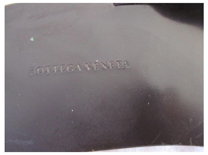 Bottega Veneta muli, pelle marrone,40;5 IT. Marrone scuro - vista 4