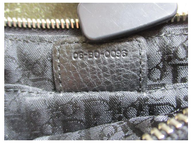 Dior Bolsa de hombro/Cartera de piel negra. - vista 2