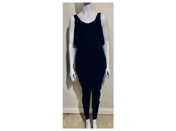 Diane Von Furstenberg Mono DvF Belem con drapeado Negro - vista 2