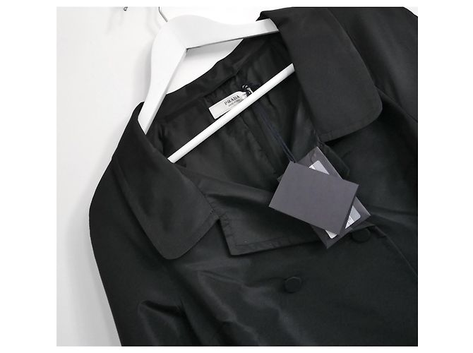 Prada Archival Fall 2006 Satin Trench Coat - view 2