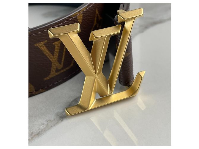 Louis Vuitton LV Pyramidengürtel 40 MM Braun - Ansicht 6