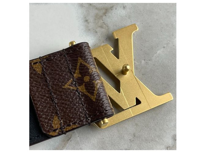 Louis Vuitton LV Pyramidengürtel 40 MM Braun - Ansicht 7
