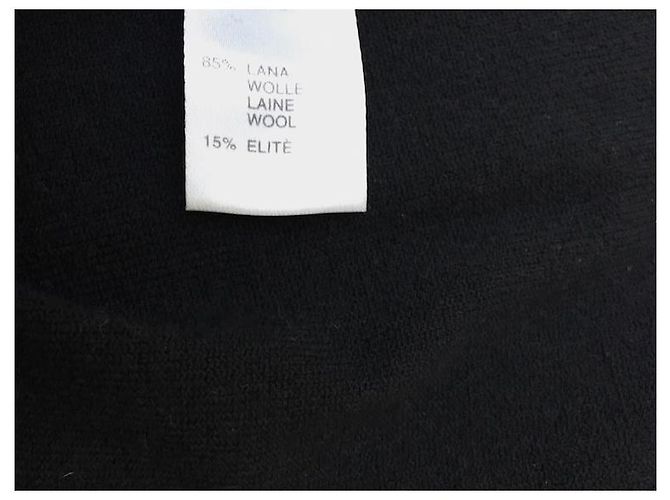 Schwarzer Pullover BLUMARINE gekerbter Rücken 40 IT - Ansicht 5
