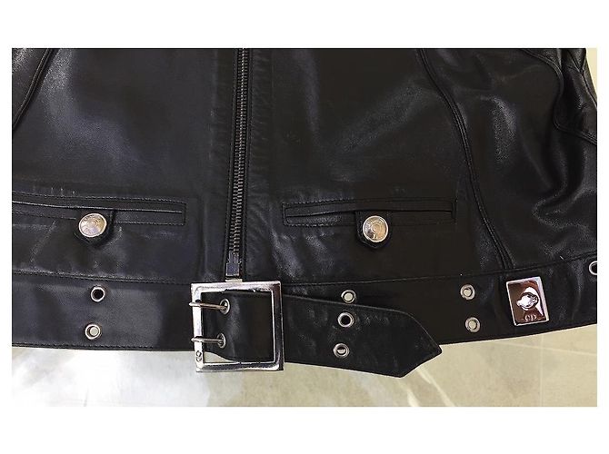 Jacke aus Nappa-Lammleder von DIOR Schwarz - Ansicht 3