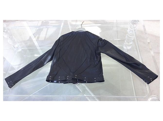 Jacke aus Nappa-Lammleder von DIOR Schwarz - Ansicht 4