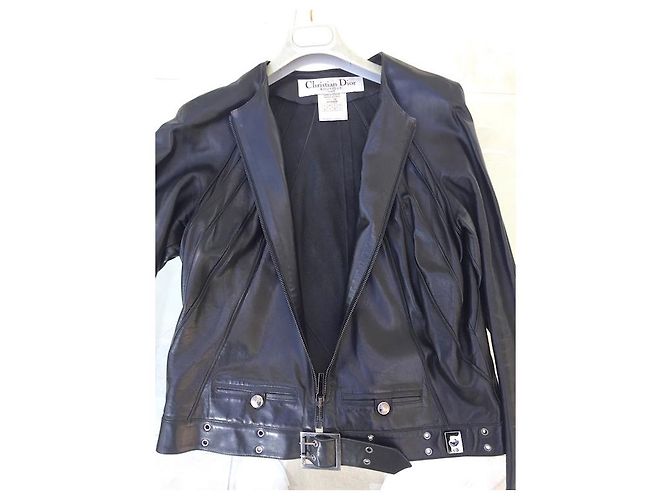 Jacke aus Nappa-Lammleder von DIOR Schwarz - Ansicht 6