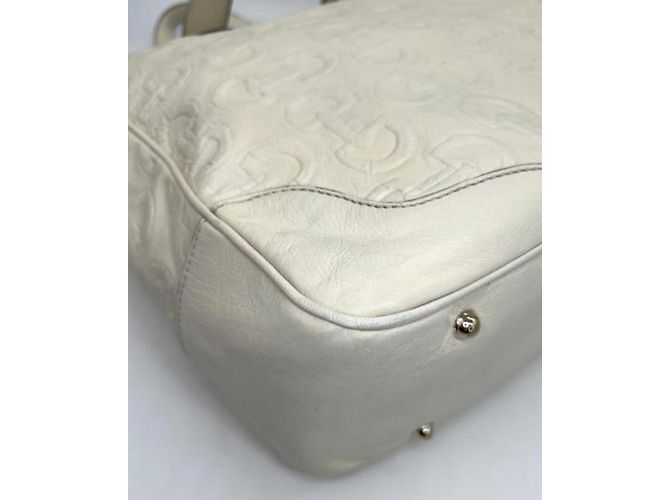 Bamboo Bolso de mano Gucci Detalles de bambú Blanco - vista 12