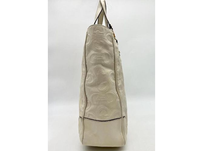Bamboo Bolso de mano Gucci Detalles de bambú Blanco - vista 19