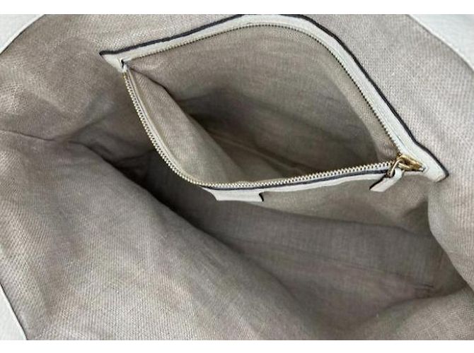 Bamboo Bolso de mano Gucci Detalles de bambú Blanco - vista 6
